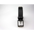 Ceinture en PU noire, ceinture pour hommes, ceinture pour hommes